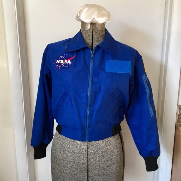 Rare vintage NASA bomber jacket (youth M) - Picture 1 of 6